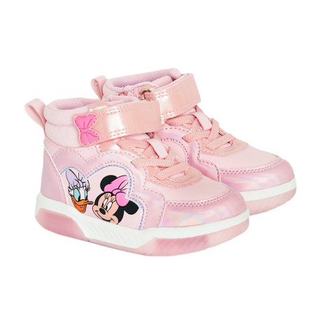 Високи обувки MINNIE & FRIENDS, цвят: Розов