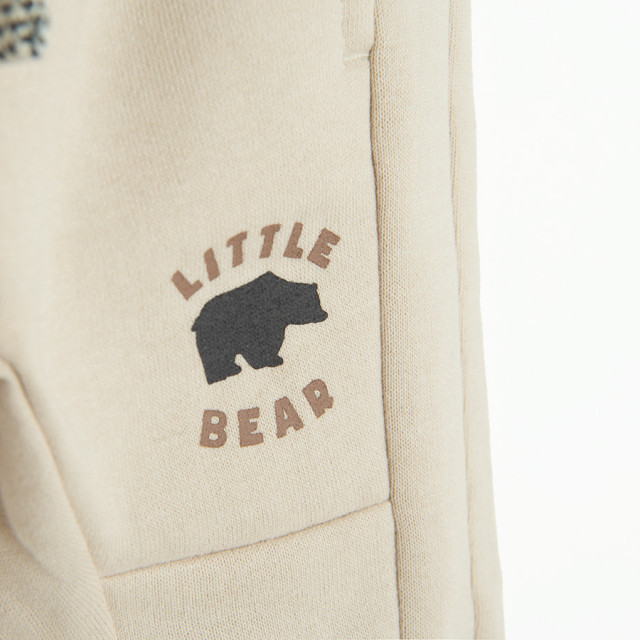 Спортен панталон, цвят: Светло бежово