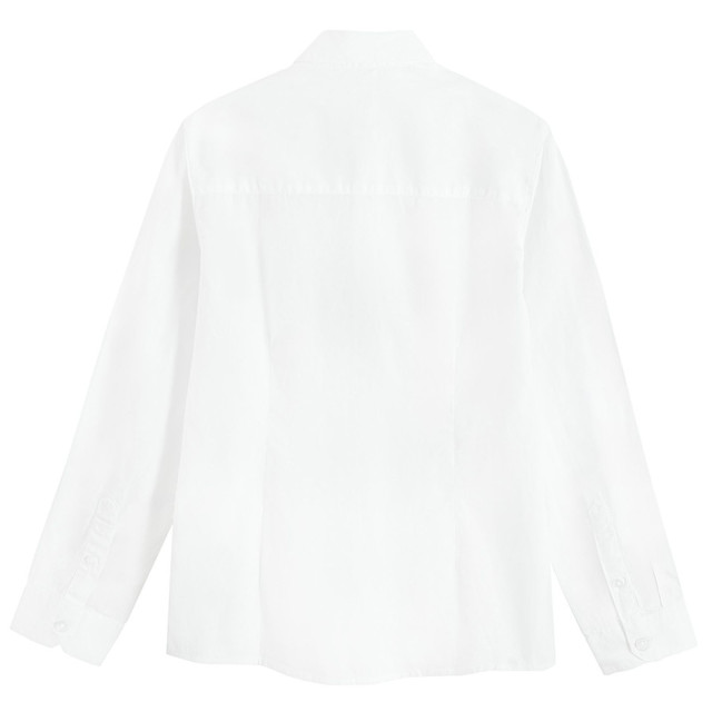 Риза с дълъг ръкав, цвят: Бял