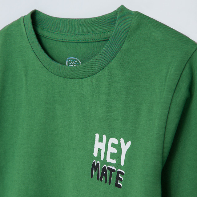 Тениска с дълъг ръкав, цвят: Зелен