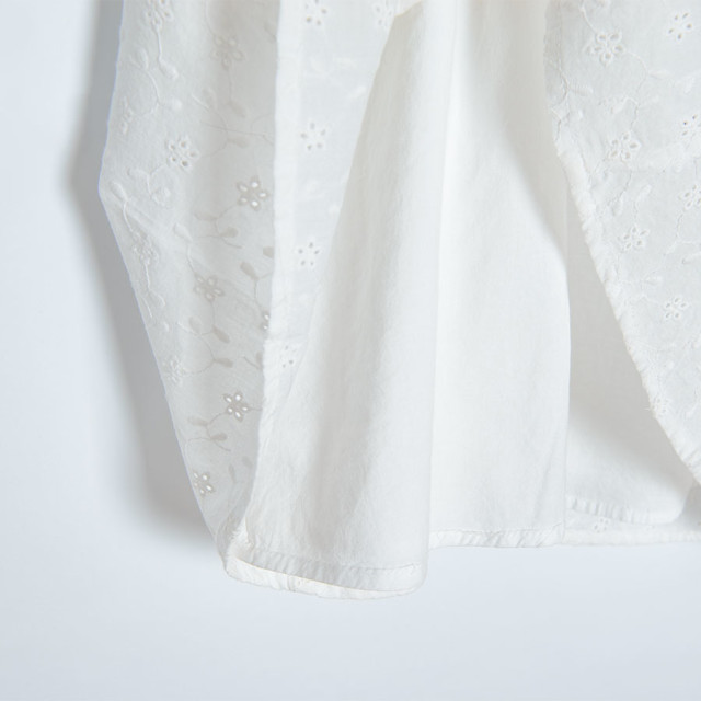 Рокля с къс ръкав, цвят: Бял