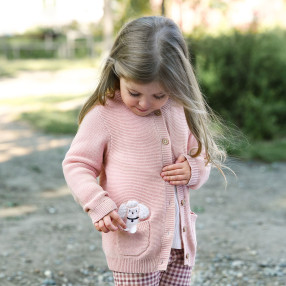 Жилетка, цвят: Розов