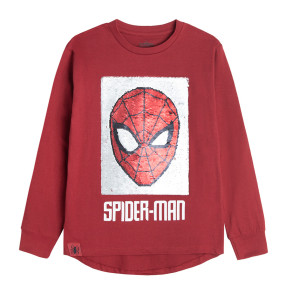 Блуза с дълъг ръкав SPIDERMAN, цвят: Червен