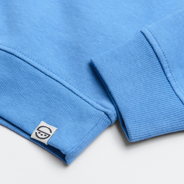 Блуза с дълъг ръкав, цвят: Син