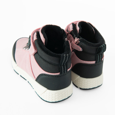 Високи обувки, цвят: Пепеляво лилав