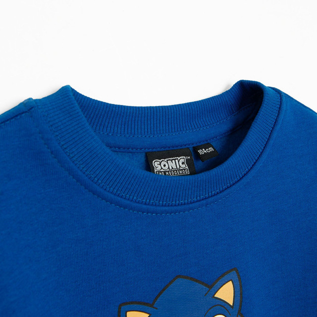 Блуза с дълъг ръкав SONIC, цвят: Морско син