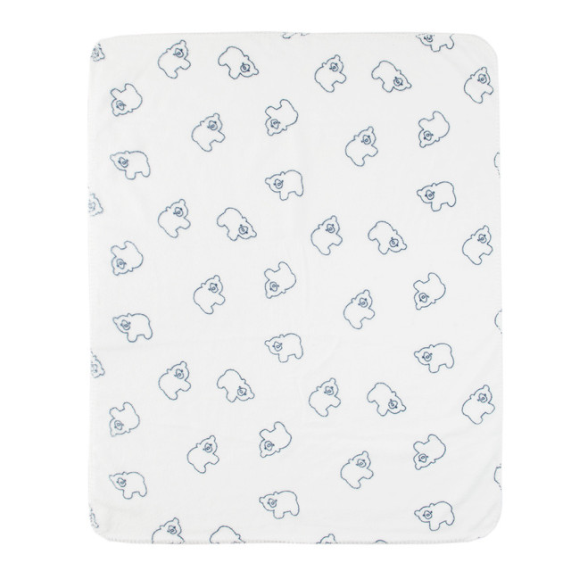 Одеяло, цвят: Бял