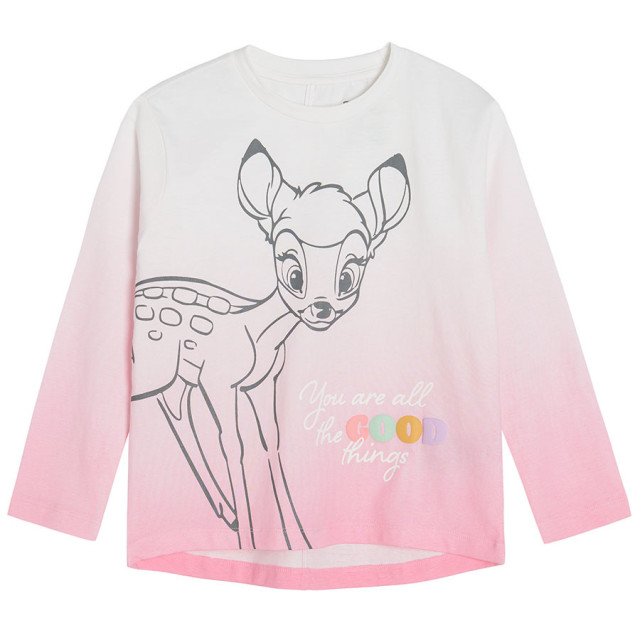 Тениска с дълъг ръкав BAMBI, цвят: Цикламен