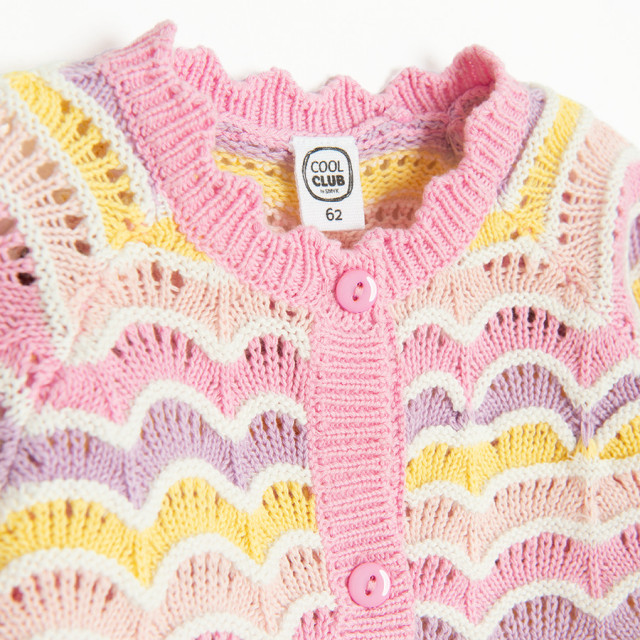 Жилетка, цвят: Розов