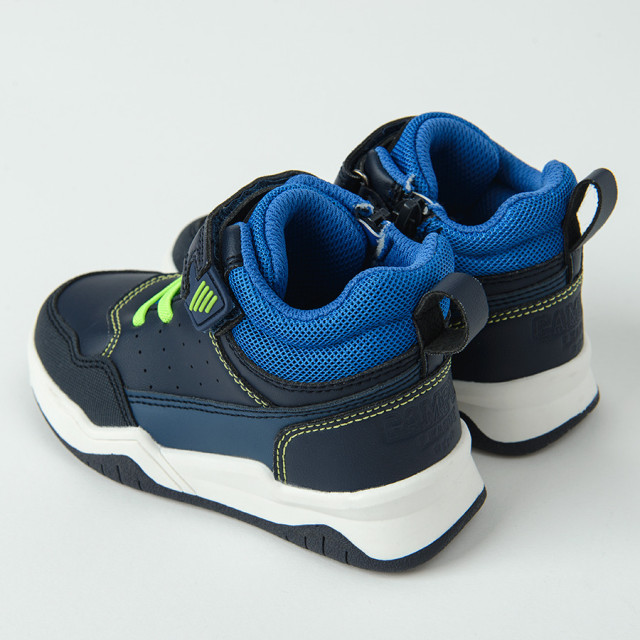 Високи обувки, цвят: Морско син