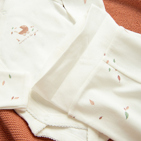 Комплект, цвят: Бял