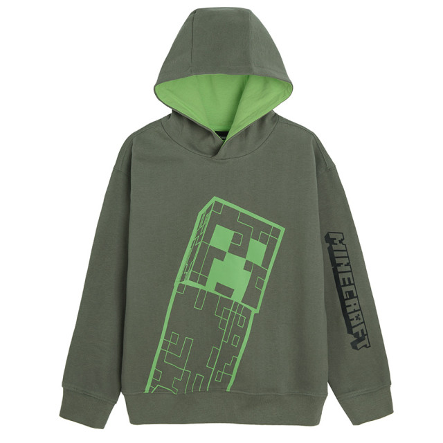 Суитчър MINECRAFT, цвят: Каки