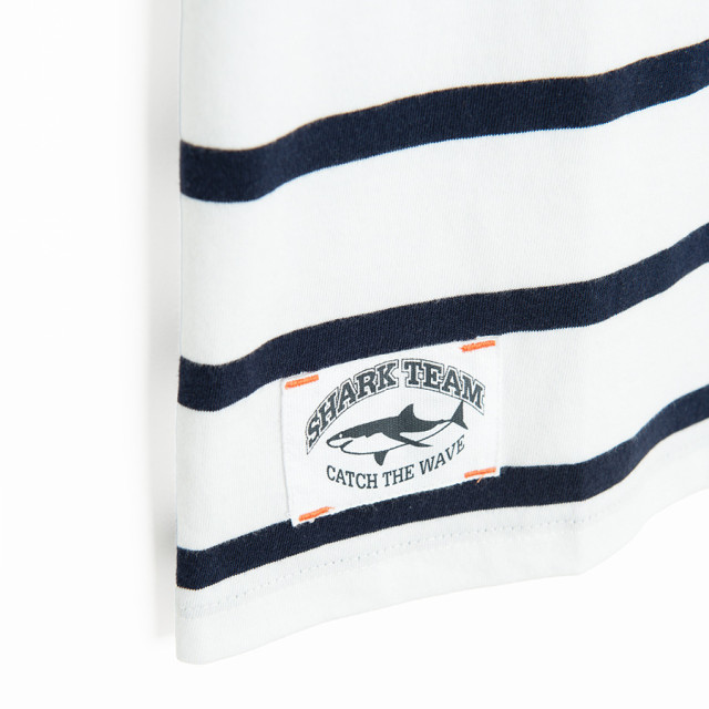 Тениска с къс ръкав, цвят: Бял