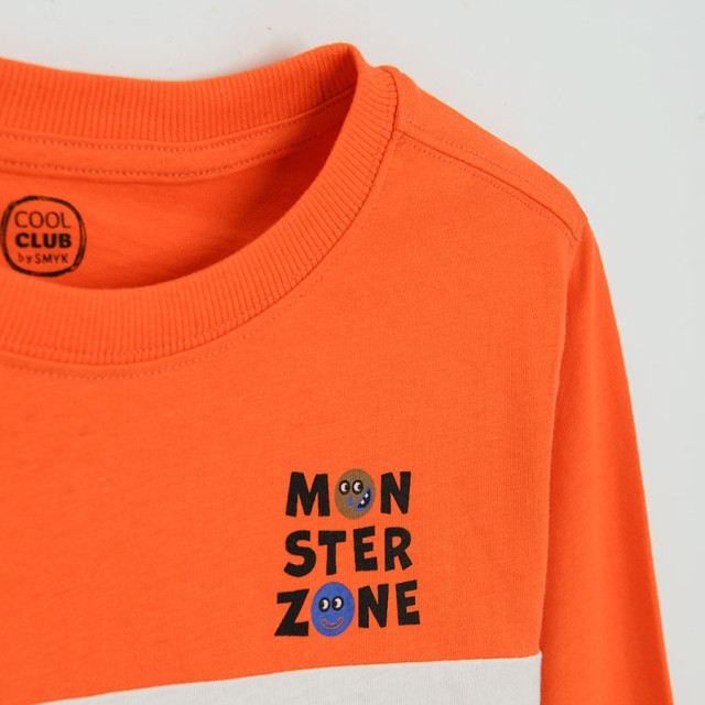 Блуза с дълъг ръкав, цвят: Микс