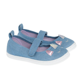 Пантофи, цвят: Деним