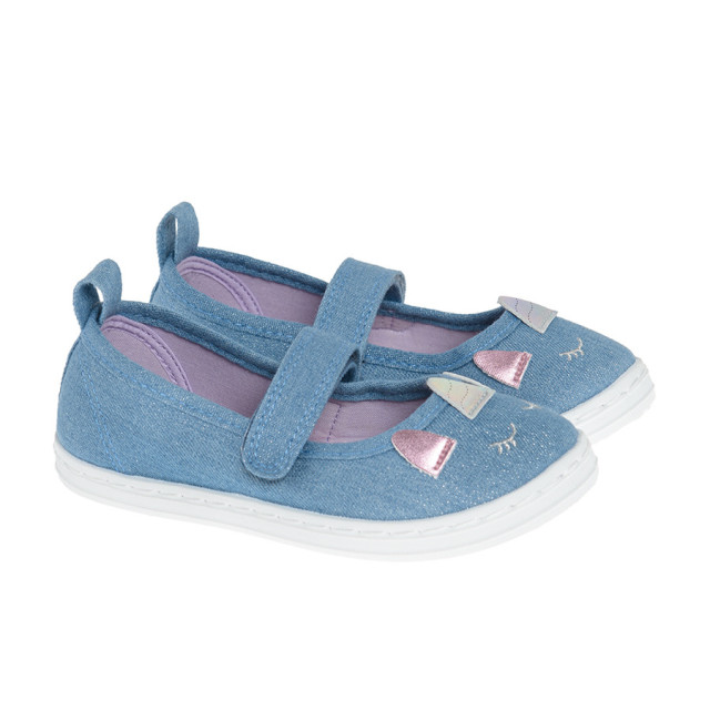 Пантофи, цвят: Деним