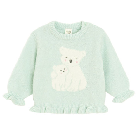 Пуловер, цвят: Син