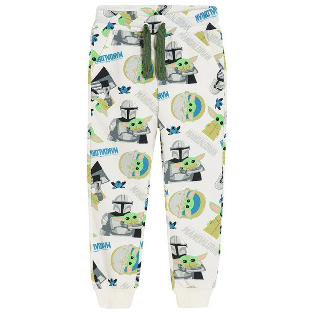 Спортен панталон STAR WARS, цвят: Бял