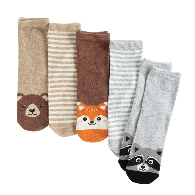 Чорапи 5бр., цвят: Микс