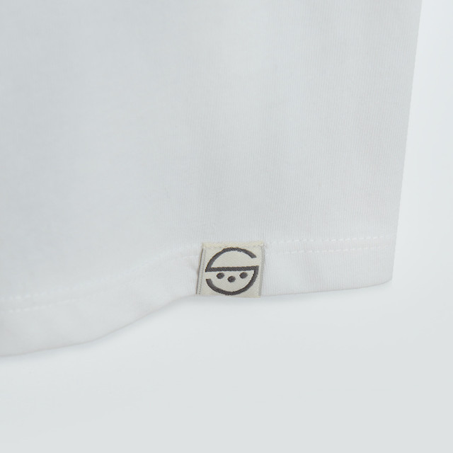 Тениска с къс ръкав, цвят: Бял