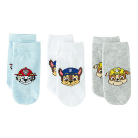 Къси чорапи 3бр. PAW PATROL, цвят: Микс
