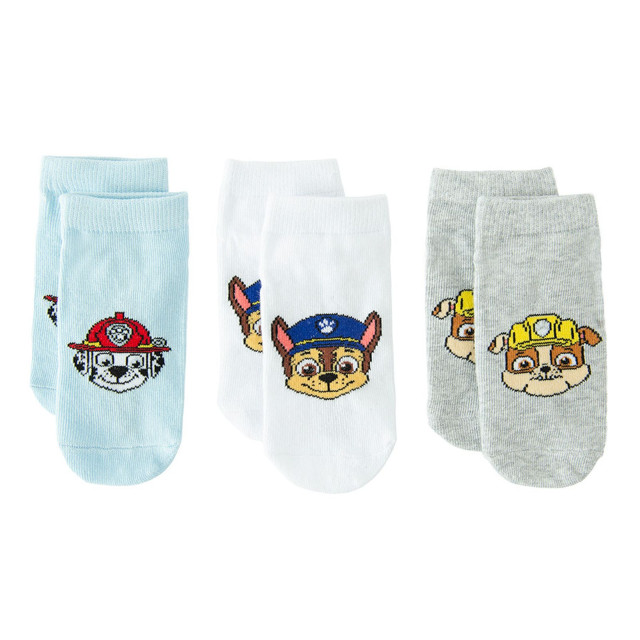 Къси чорапи 3бр. PAW PATROL, цвят: Микс