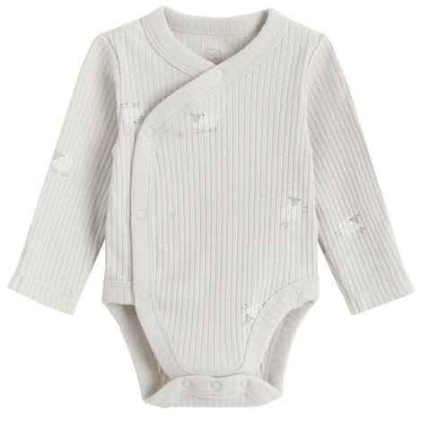 Боди с дълъг ръкав 2бр., цвят: Микс