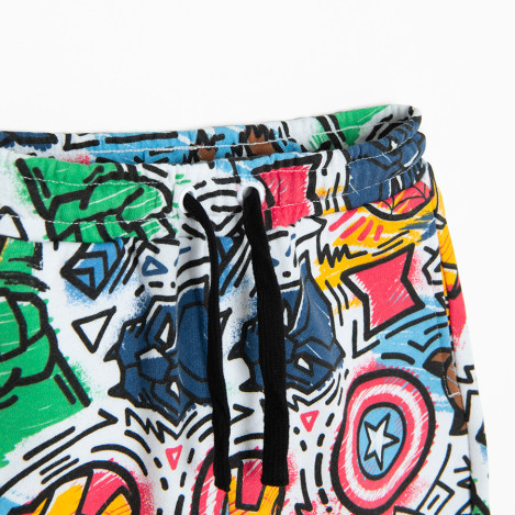 Шорти MARVEL, цвят: Бял