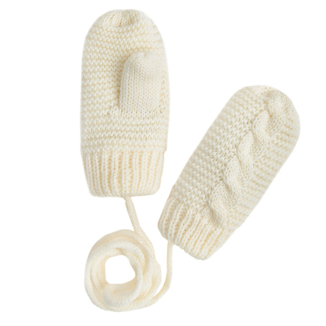 Ръкавици, цвят: Кремав