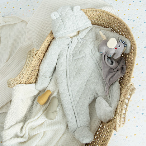 Ескимос, цвят: Сив меланж