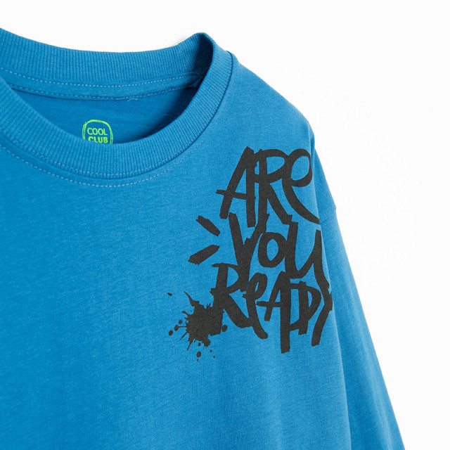 Блуза с дълъг ръкав, цвят: Черен