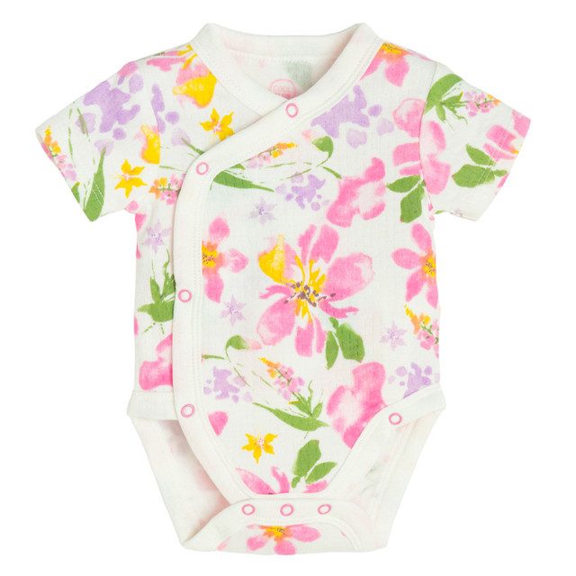 Боди с къс ръкав 2бр., цвят: Микс