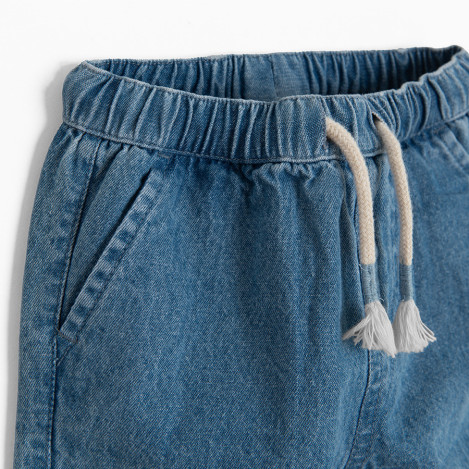 Панталони, цвят: Син