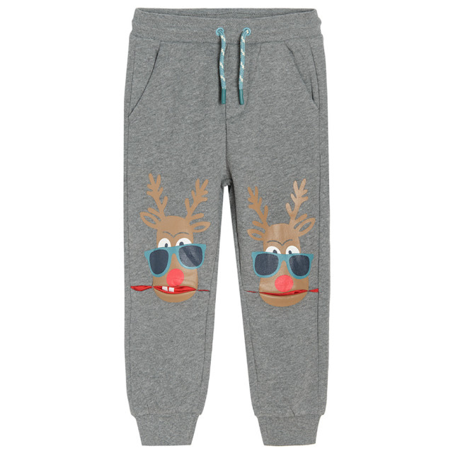 Спортен панталон, цвят: Сив меланж