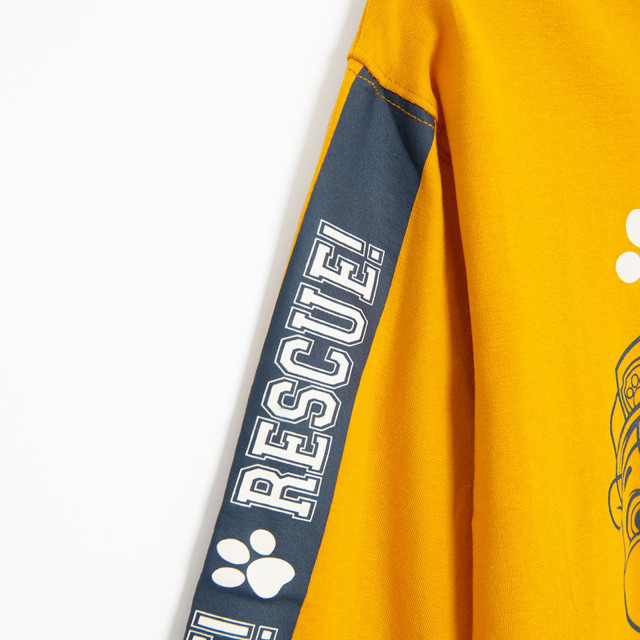 Блуза с дълъг ръкав PAW PATROL, цвят: Жълт