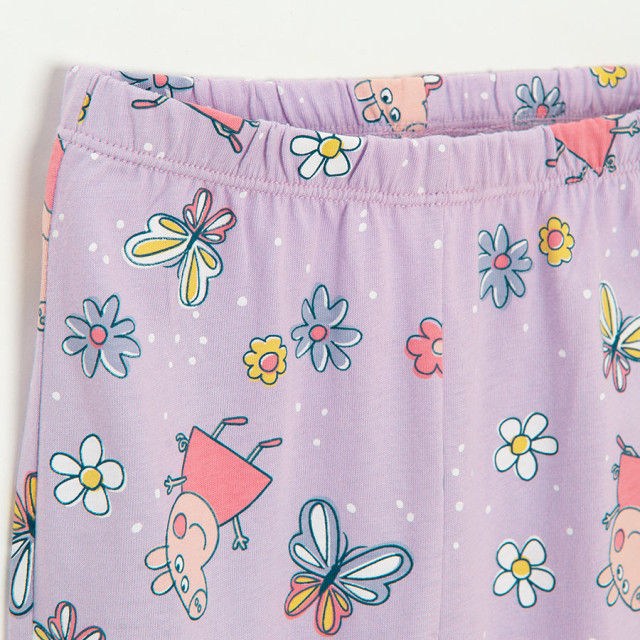 Пижама PEPPA PIG, цвят: Лилав