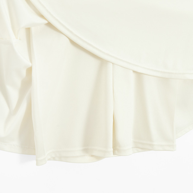 Рокля без ръкав, цвят: Бял