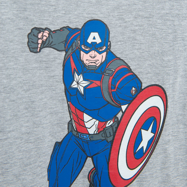 Тениска с дълъг ръкав 2бр. MARVEL COMICS, цвят: Микс