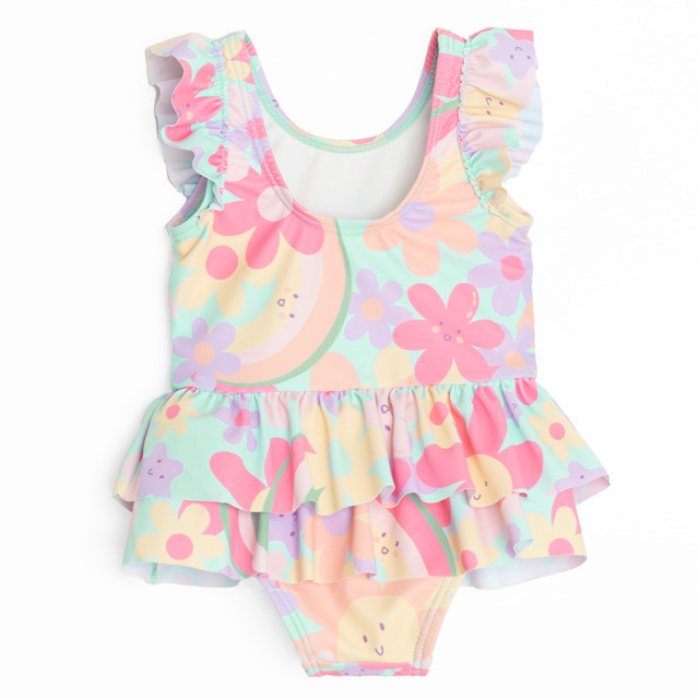 Бански костюми, цвят: Зелен