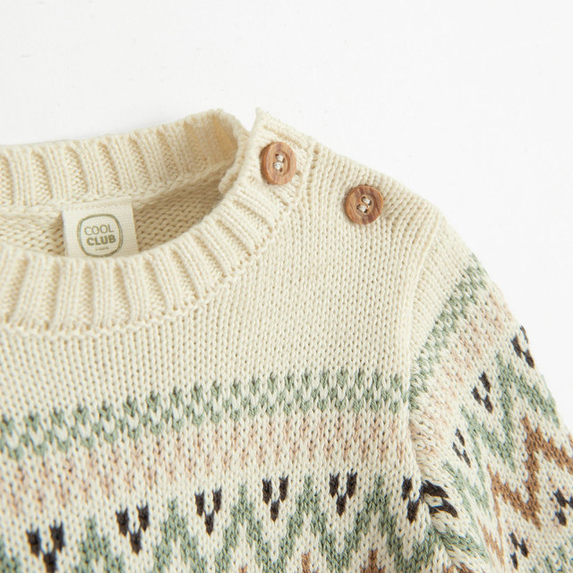 Пуловер, цвят: Бял