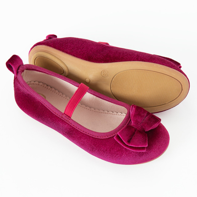 Балеринки, цвят: Червен