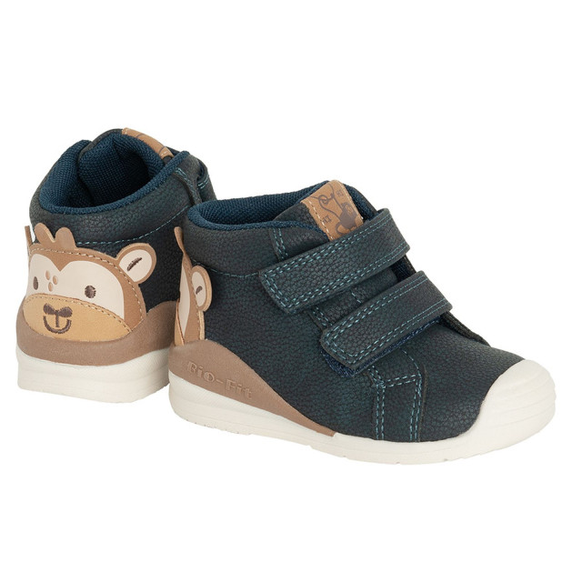 Високи обувки, цвят: Син