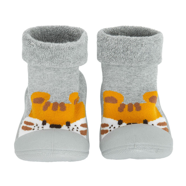 Пантофи, цвят: Сив