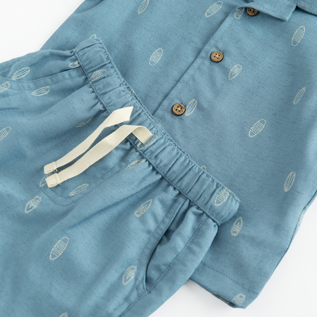 Комплект, цвят: Син