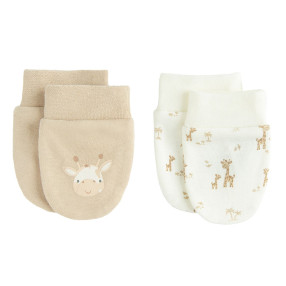 Ръкавици за новородени 2бр., цвят: Микс