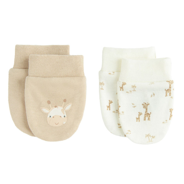 Ръкавици за новородени 2бр., цвят: Микс