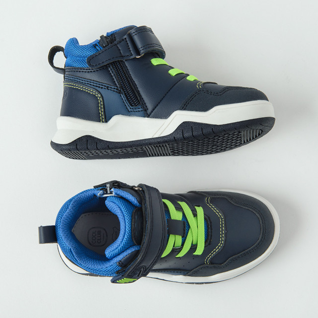 Високи обувки, цвят: Морско син