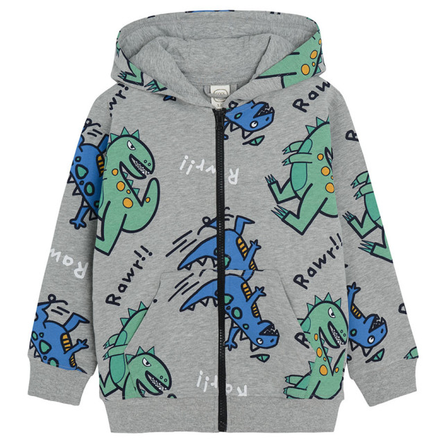 Суитчър, цвят: Сив меланж