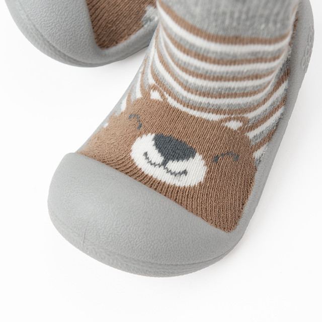 Пантофи, цвят: Светло сив