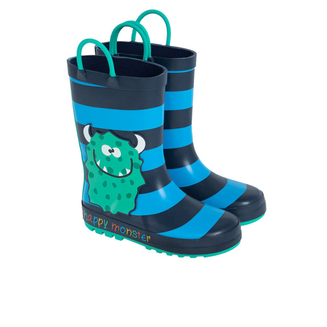 Гумени ботуши, цвят: Морско син